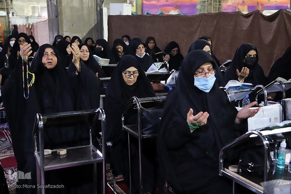 مراسم احیای شب نوزدهم ماه مبارک رمضان در مصلی اهواز