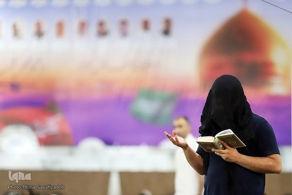 مراسم احیای شب نوزدهم ماه مبارک رمضان در مصلی اهواز