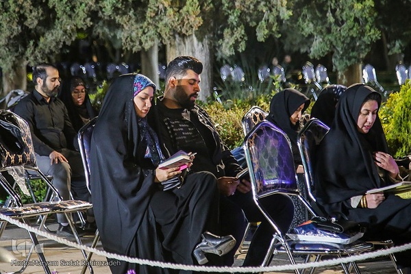 اولین شب قدر در حافظیه