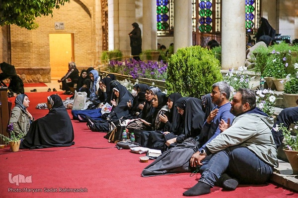 اولین شب قدر در حافظیه