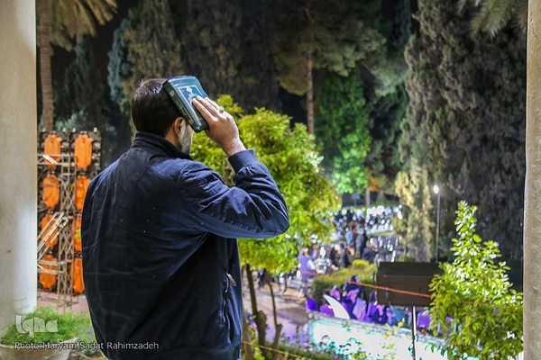 اولین شب قدر در حافظیه