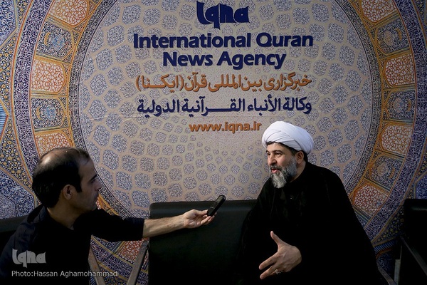 غرفه ایکنا در دهمین شب از نمایشگاه بین‌المللی قرآن کریم 