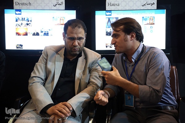 غرفه ایکنا در دهمین شب از نمایشگاه بین‌المللی قرآن کریم 