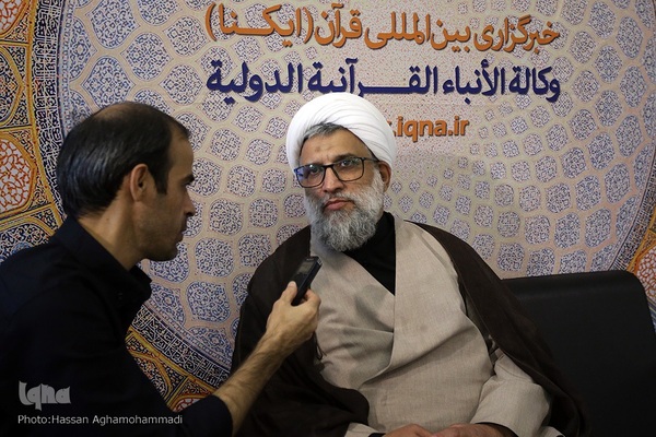 غرفه ایکنا در دهمین شب از نمایشگاه بین‌المللی قرآن کریم 