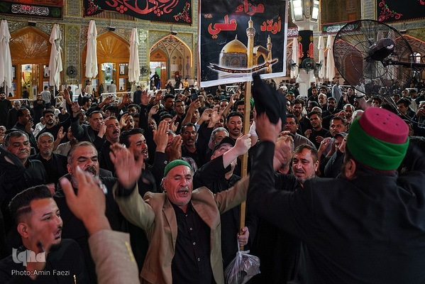 عزاداری شهادت حضرت علی(ع) در نجف اشرف