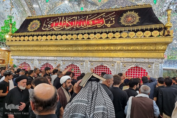 احیا در حرم امام علی‎‎