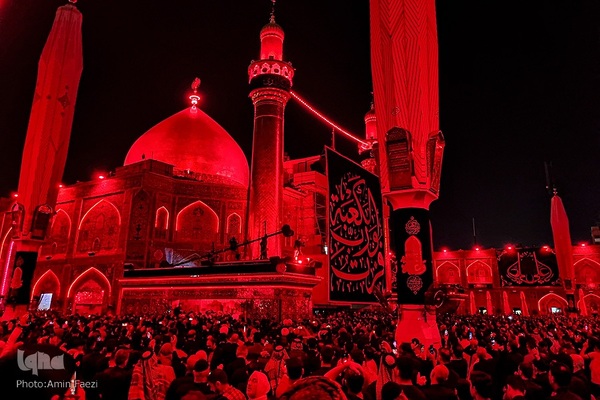 احیا در حرم امام علی‎‎