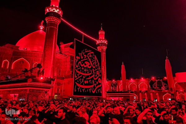 احیا در حرم امام علی‎‎