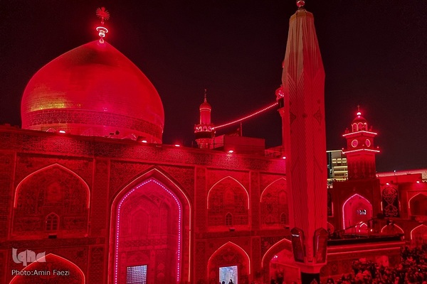 احیا در حرم امام علی‎‎