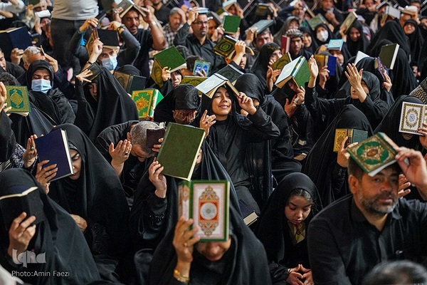 احیا در حرم امام علی‎‎