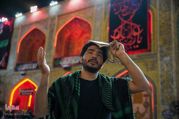 احیا در حرم امام علی‎‎