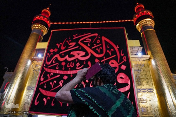 احیا در حرم امام علی‎‎