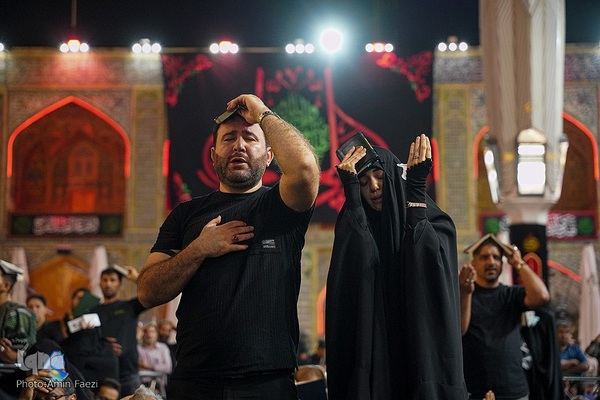 احیا در حرم امام علی‎‎