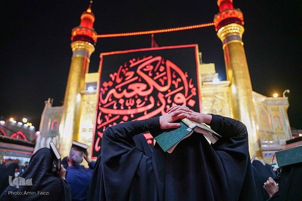 احیا در حرم امام علی‎‎