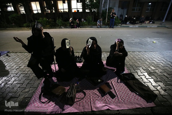 مراسم احیای شب بیست و یکم ماه مبارک رمضان  هیات الزهرای دانشجویان دانشگاه صنعتی شریف