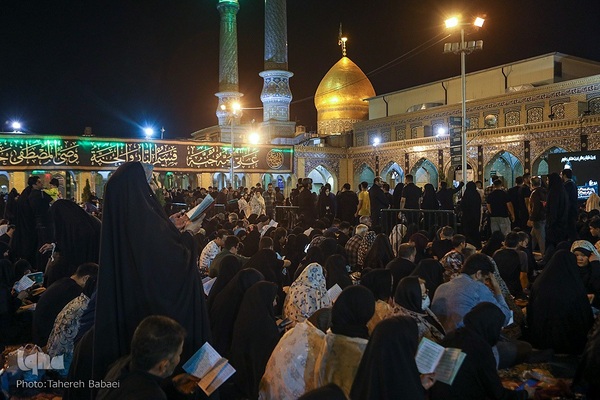 احیای شب ۲۱ رمضان در حرم حضرت عبدالعظیم حسنی(ع)