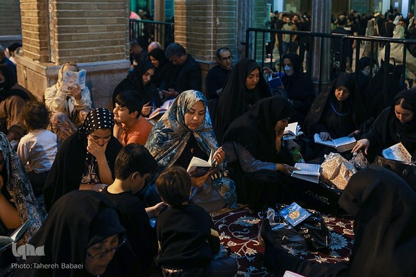 احیای شب ۲۱ رمضان در حرم حضرت عبدالعظیم حسنی(ع)