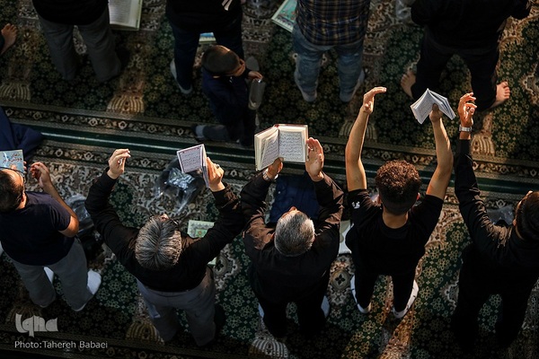 احیای شب ۲۱ رمضان در حرم حضرت عبدالعظیم حسنی(ع)