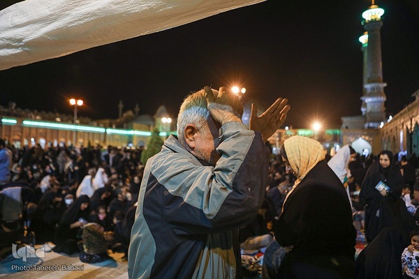 احیای شب ۲۱ رمضان در حرم حضرت عبدالعظیم حسنی(ع)