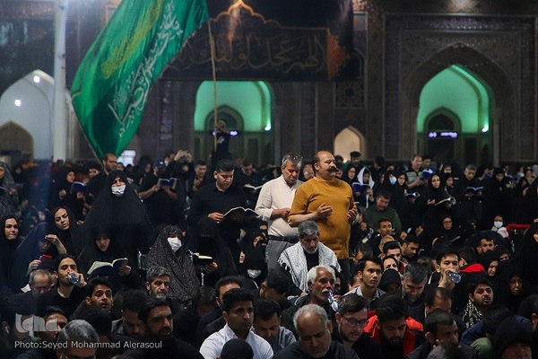 مراسم احیای شب بیست‌ویکم ماه مبارک رمضان در حرم مطهر رضوی