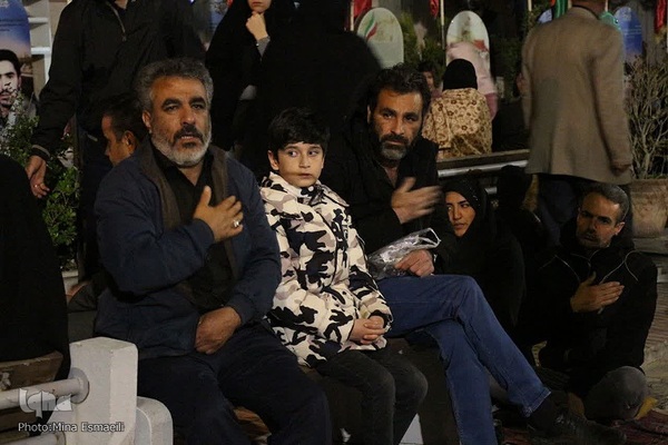 مراسم احیای شب بیست و یکم ماه مبارک رمضان در گلزار شهدای اراک