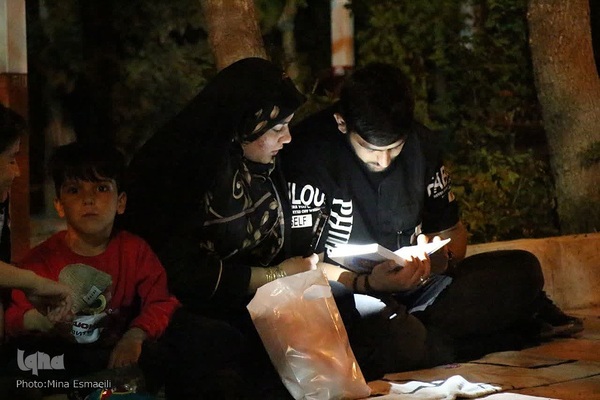 مراسم احیای شب بیست و یکم ماه مبارک رمضان در گلزار شهدای اراک