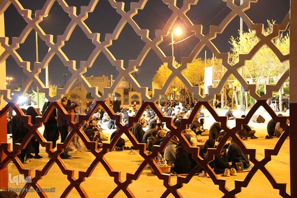 مراسم احیای شب بیست و یکم ماه مبارک رمضان در گلزار شهدای اراک