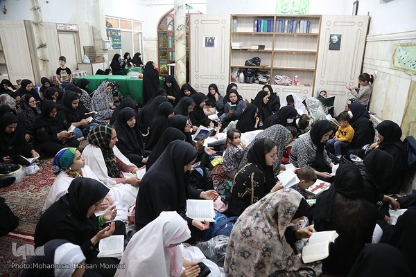 مراسم احیای شب ۲۱ رمضان در حرم امامزاده عبدالله (ع) و حسینیه گلزار شهدای همدان