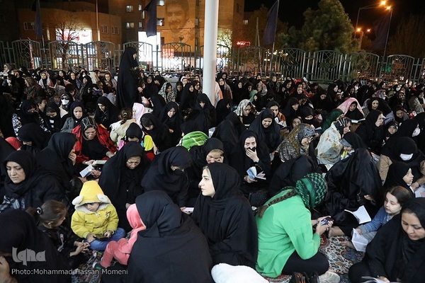 مراسم احیای شب ۲۱ رمضان در حرم امامزاده عبدالله (ع) و حسینیه گلزار شهدای همدان