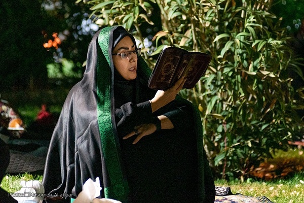 مراسم احیای شب بیست و یکم ماه مبارک رمضان در دانشگاه آزاد اسلامی شهرستان کرج