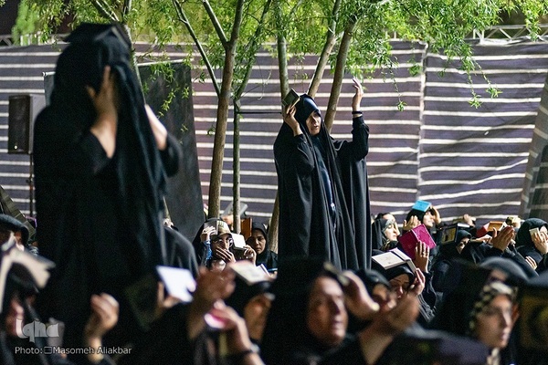 مراسم احیای شب بیست و یکم ماه مبارک رمضان در دانشگاه آزاد اسلامی شهرستان کرج