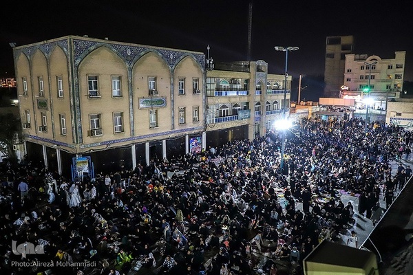 مراسم احیای شب بیست و یکم ماه مبارک رمضان همراه در حرم علی بن مهزیار اهواز 