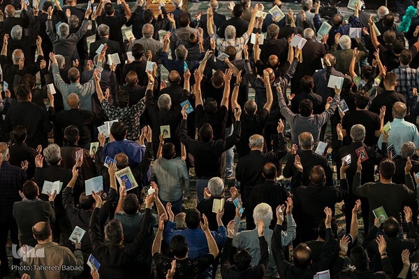 مراسم احیای شب ۲۱رمضان در حرم حضرت عبدالعظیم حسنی(ع) 