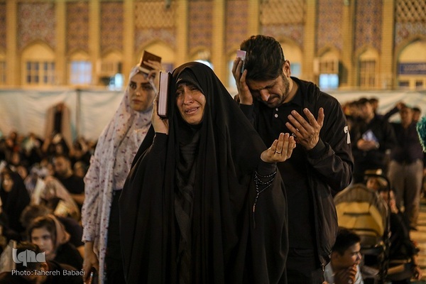 مراسم احیای شب ۲۱رمضان در حرم حضرت عبدالعظیم حسنی(ع) 