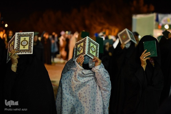 مراسم احیای شب بیست و یکم ماه مبارک رمضان در خراسان شمالی