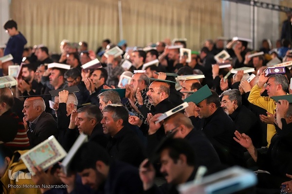 مراسم احیای شب بیست و یکم ماه مبارک رمضان در مصلی اعظم امام خمینی(ره) تبریز‎‎
