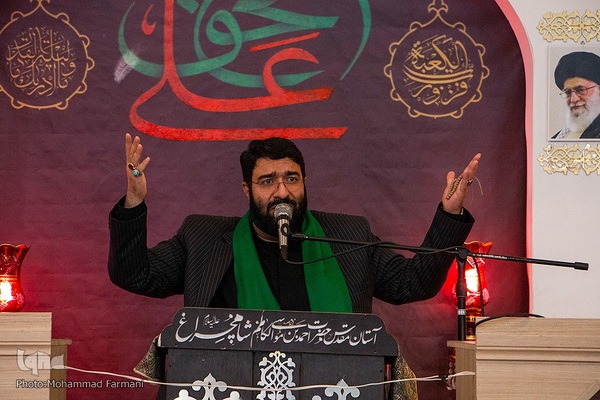 ظهر شهادت حضرت علی علیه السلام در حرم شاهچراغ