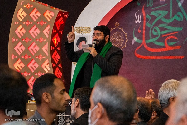 ظهر شهادت حضرت علی علیه السلام در حرم شاهچراغ