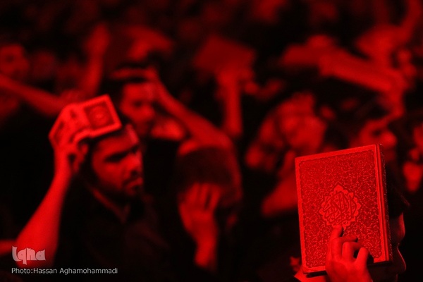 مراسم احیای شب ۲۳ ماه مبارک رمضان در مسجد امام صادق (ع) میدان فلسطین