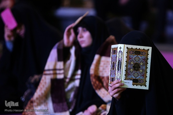 مراسم احیای شب ۲۳ ماه مبارک رمضان در مسجد امام صادق (ع) میدان فلسطین