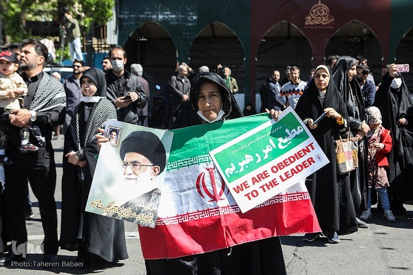 راهپیمایی روز قدس در تهران