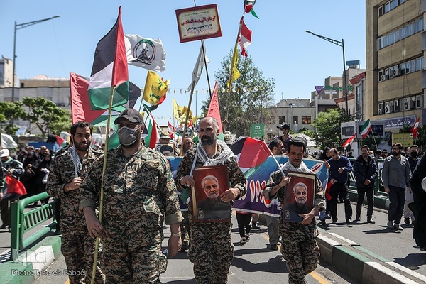 راهپیمایی روز قدس در تهران