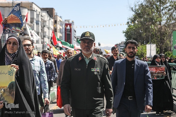 راهپیمایی روز قدس در تهران