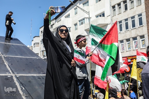 راهپیمایی روز قدس در تهران