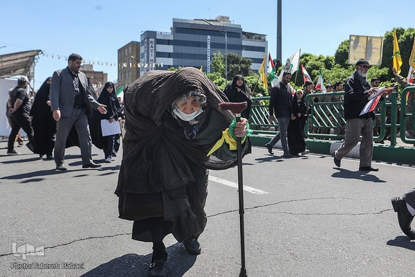 راهپیمایی روز قدس در تهران