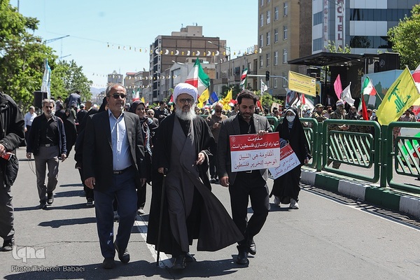 راهپیمایی روز قدس در تهران