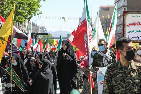 راهپیمایی روز قدس در تهران