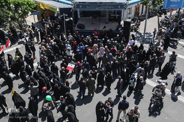 راهپیمایی روز قدس در تهران