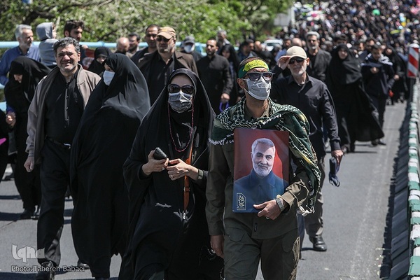 راهپیمایی روز قدس در تهران