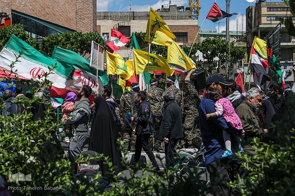 راهپیمایی روز قدس در تهران